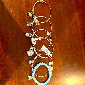Lot of Alex and Ani bracelets in excellent condition!